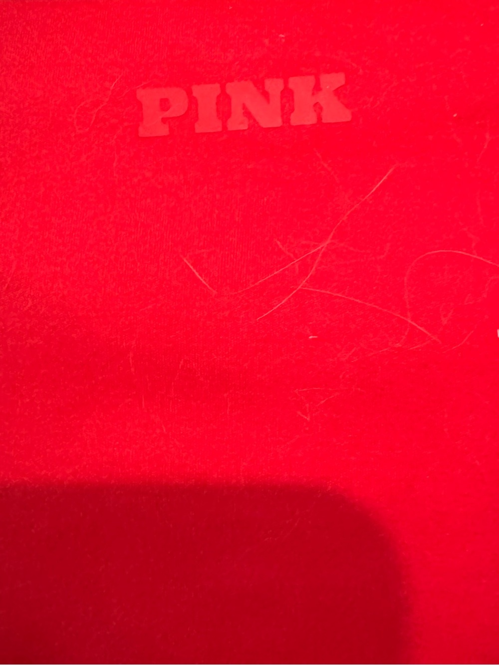 PINK Women’s Red High-Waist Flared Pants - Picture 3 of 5